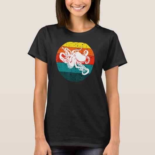 クラケンタコクチュルフオクトピ Tシャツ (正面)