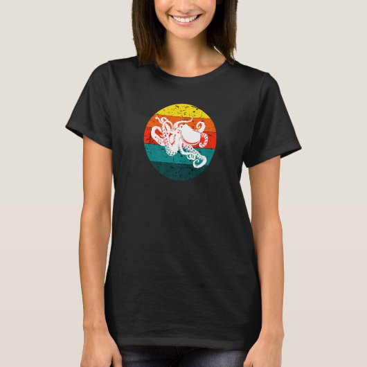 クラケンタコクチュルフオクトピ Tシャツ (正面)