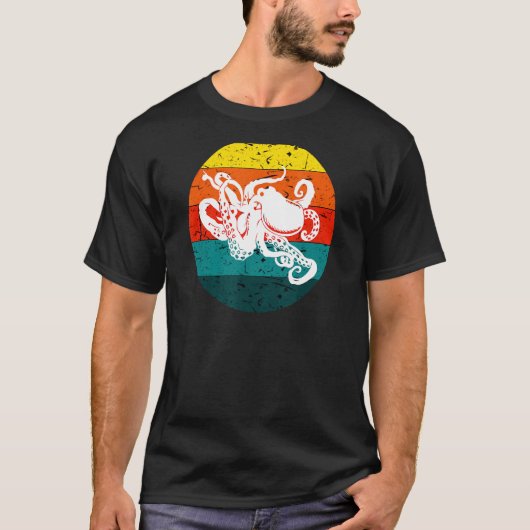 クラケンタコクチュルフオクトピ Tシャツ (正面)