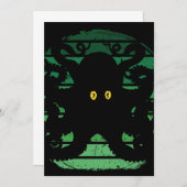 クラケンレトログリーンウォーター 招待状 (正面/裏面)