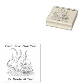 クラケン海賊帆走船の攻撃 ラバースタンプ (押印)