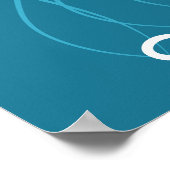 クラゲおもしろい名前をカスタムするポスター ポスター (角)