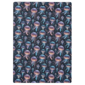 クラゲお洒落パターンのクリップボード クリップボード (裏面)