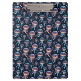 クラゲお洒落パターンのクリップボード クリップボード