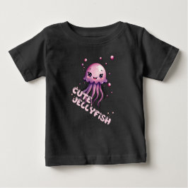 クラゲかわいいかわいい ベビーTシャツ