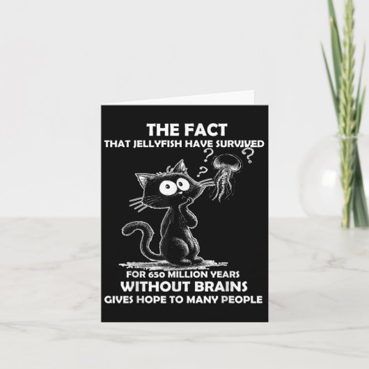 クラゲが650工場に生き延び持つこと カード (正面)