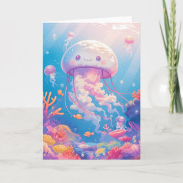 クラゲとコーラ疑問に思ー カード