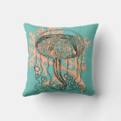 クラゲとサンゴ クッション (裏面)