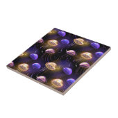 クラゲとシームレ白熱［赤熱］光を放つス タイル (側面)