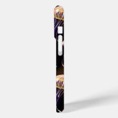 クラゲとシームレ白熱［赤熱］光を放つス Case-Mate iPhoneケース (裏面 / 左)