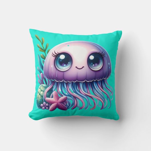 クラゲとヒトデの仲間» クッション (正面)