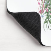 クラゲと花 マウスパッド (コーナー)