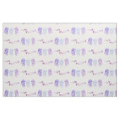 クラゲと魚 ファブリック (ファットクウォーター)