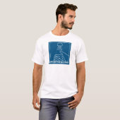 クラゲに拍手 Tシャツ (正面フル)