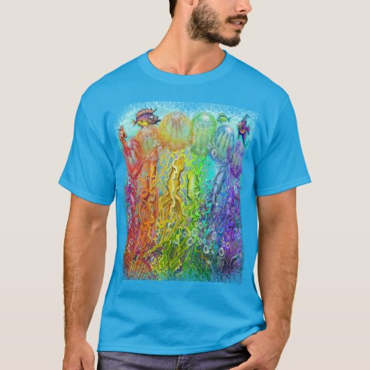 クラゲのイカTシャツ Tシャツ (正面)