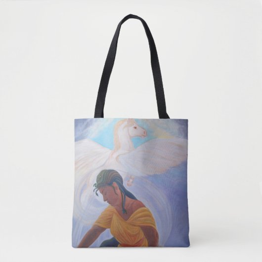 クラゲのカスタムな全にプリントのトートバック トートバッグ (正面)