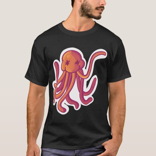 クラゲのグレゴリー Tシャツ (正面)