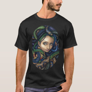 クラゲのゴシック様式ワイシャツのポートレート Tシャツ