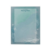 クラゲのジーブライニングなし ノートパッド (回転)