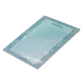 クラゲのジーブライニングなし ノートパッド (アングル)