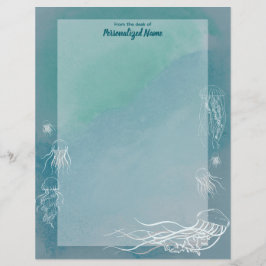 クラゲのジーブライニングなし レターヘッド