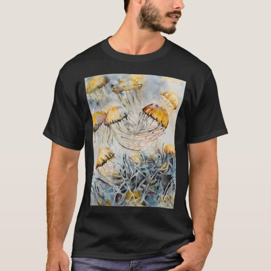 クラゲのダンス Tシャツ (正面)