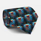 クラゲのネックタイ ネクタイ (ロール)