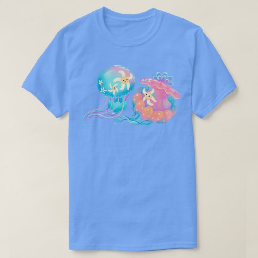 クラゲのバス Tシャツ (デザイン正面)