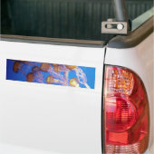 クラゲのバンパーステッカー バンパーステッカー (トラック上)