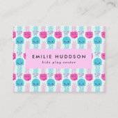 クラゲのパターン遊、センター、アクティビティセンター 名刺 (正面)