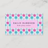 クラゲのパターン遊、センター、アクティビティセンター 名刺 (正面)