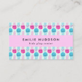 クラゲのパターン遊、センター、アクティビティセンター 名刺 (正面)