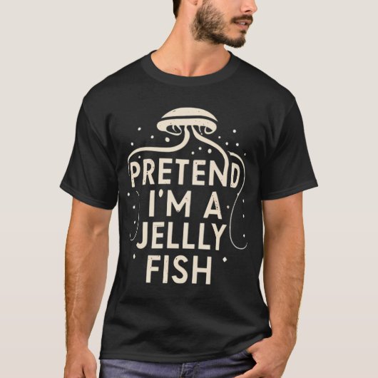 クラゲのフリをしよう Tシャツ (正面)