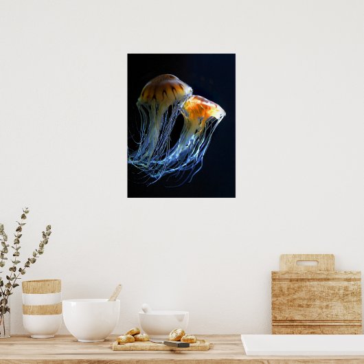 クラゲのポスター ポスター (キッチン)