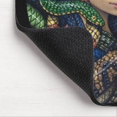 "クラゲのポートレート"のマウスパッド マウスパッド (コーナー)