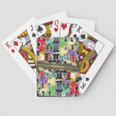 クラゲの列 トランプ (裏面)