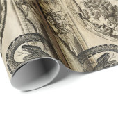 クラゲの原稿包装紙 ラッピングペーパー (ロールコーナー)