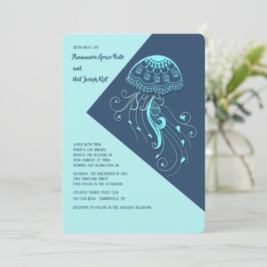 クラゲの招待状 招待状 (スタンド正面)