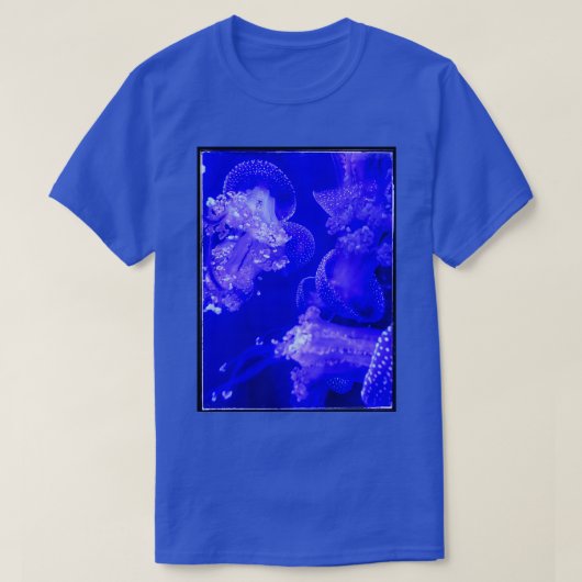 クラゲの来訪 Tシャツ (デザイン正面)