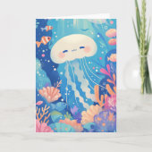 クラゲの楽園 カード (正面)