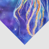 クラゲの海抽象芸術 薄葉紙 (詳細)