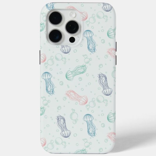 クラゲの漂流 Case-Mate iPhoneケース (裏面)