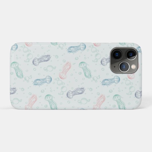 クラゲの漂流 Case-Mate iPhoneケース (裏面(横))