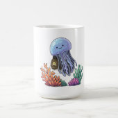 クラゲの灯籠 コーヒーマグカップ (中央)