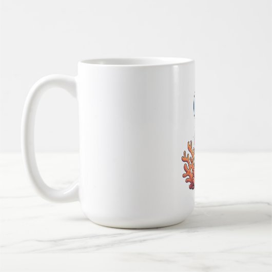 クラゲの灯籠 コーヒーマグカップ (左)