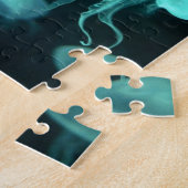 クラゲの白熱 ジグソーパズル (側面)