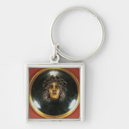 クラゲの盾 キーホルダー (正面)