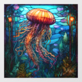 クラゲの窓が引っかかる ウィンドウサイン (シート)