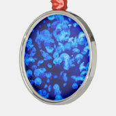 クラゲの群れ（水中動物） メタルオーナメント (左)