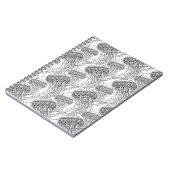 クラゲの落書き ノートブック (左側)